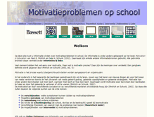 Tablet Screenshot of motivatieproblemenopschool.nl